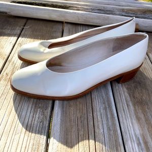 Amalfi Italian leather vintage  flats